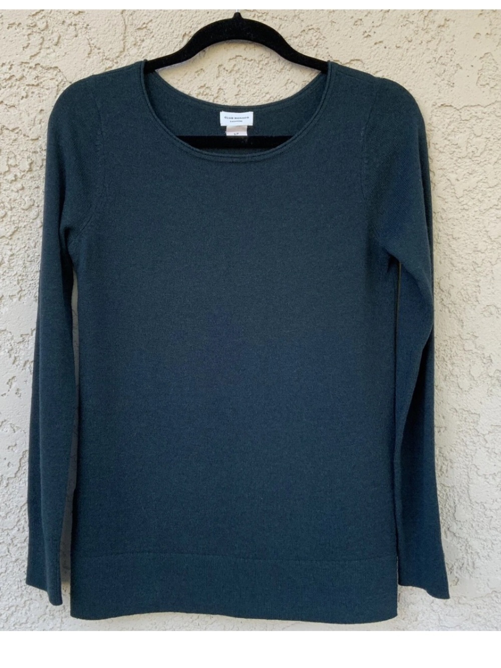 Club Monaco 100% Cashmere Sweater Size S Gray Lightweight Crewneck